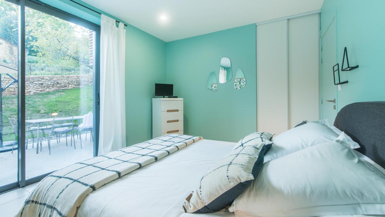 Apartament Cote Jardin Avec Jacuzzi Privatif Et Parking Prive Sarlat-la-Canéda Zewnętrze zdjęcie