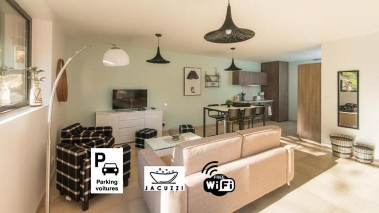 Apartament Cote Jardin Avec Jacuzzi Privatif Et Parking Prive Sarlat-la-Canéda Zewnętrze zdjęcie